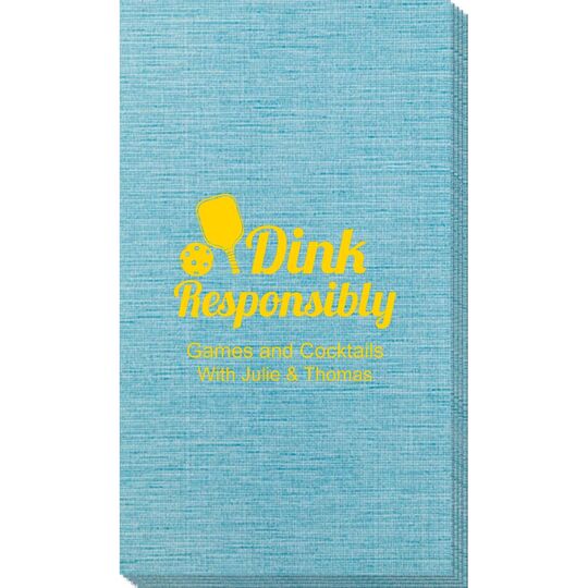 Dink Responsibly Bamboo Luxe Guest Towels